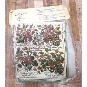 Craft Classics By Anneline Trapunto Quilting Kit With Floral Design 100% Cotton